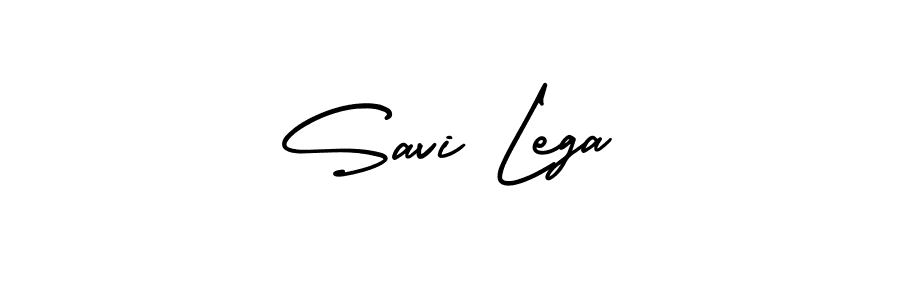 How to Draw Savi Lega signature style? AmerikaSignatureDemo-Regular is a latest design signature styles for name Savi Lega. Savi Lega signature style 3 images and pictures png