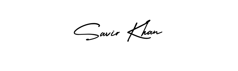 Make a beautiful signature design for name Savir Khan. Use this online signature maker to create a handwritten signature for free. Savir Khan signature style 3 images and pictures png