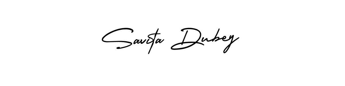 Create a beautiful signature design for name Savita Dubey. With this signature (AmerikaSignatureDemo-Regular) fonts, you can make a handwritten signature for free. Savita Dubey signature style 3 images and pictures png