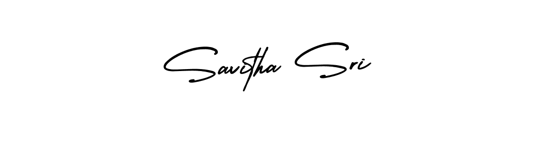 Make a beautiful signature design for name Savitha Sri. With this signature (AmerikaSignatureDemo-Regular) style, you can create a handwritten signature for free. Savitha Sri signature style 3 images and pictures png