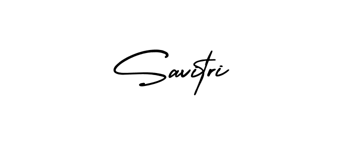 How to make Savitri name signature. Use AmerikaSignatureDemo-Regular style for creating short signs online. This is the latest handwritten sign. Savitri signature style 3 images and pictures png