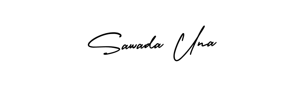 Similarly AmerikaSignatureDemo-Regular is the best handwritten signature design. Signature creator online .You can use it as an online autograph creator for name Sawada Una. Sawada Una signature style 3 images and pictures png