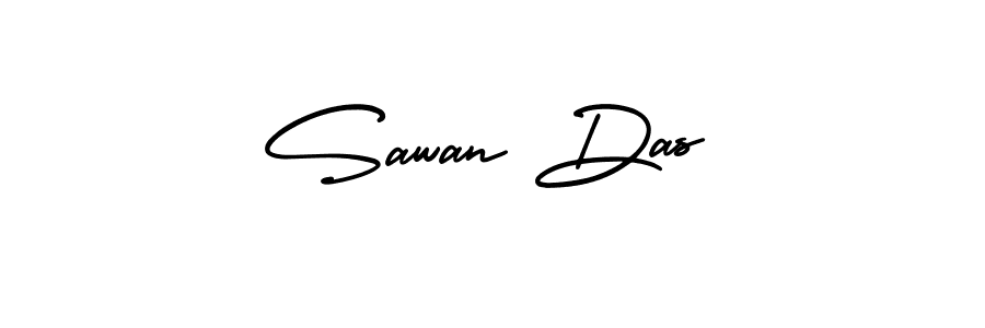 Create a beautiful signature design for name Sawan Das. With this signature (AmerikaSignatureDemo-Regular) fonts, you can make a handwritten signature for free. Sawan Das signature style 3 images and pictures png