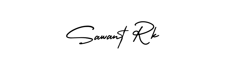 Best and Professional Signature Style for Sawant Rk. AmerikaSignatureDemo-Regular Best Signature Style Collection. Sawant Rk signature style 3 images and pictures png