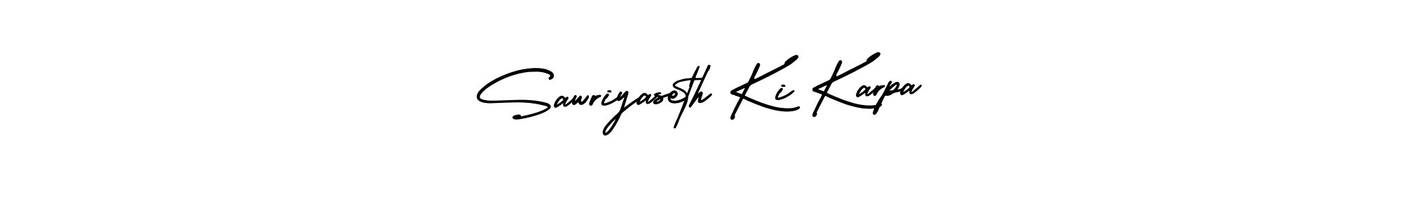 How to make Sawriyaseth Ki Karpa signature? AmerikaSignatureDemo-Regular is a professional autograph style. Create handwritten signature for Sawriyaseth Ki Karpa name. Sawriyaseth Ki Karpa signature style 3 images and pictures png