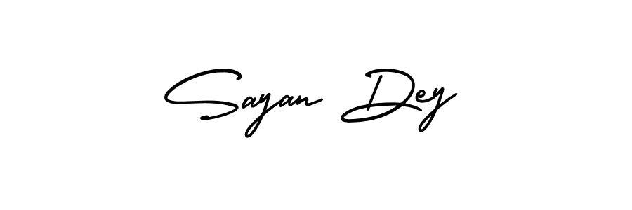 if you are searching for the best signature style for your name Sayan Dey. so please give up your signature search. here we have designed multiple signature styles  using AmerikaSignatureDemo-Regular. Sayan Dey signature style 3 images and pictures png