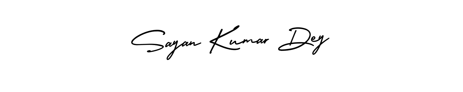 AmerikaSignatureDemo-Regular is a professional signature style that is perfect for those who want to add a touch of class to their signature. It is also a great choice for those who want to make their signature more unique. Get Sayan Kumar Dey name to fancy signature for free. Sayan Kumar Dey signature style 3 images and pictures png