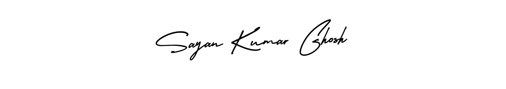 This is the best signature style for the Sayan Kumar Ghosh name. Also you like these signature font (AmerikaSignatureDemo-Regular). Mix name signature. Sayan Kumar Ghosh signature style 3 images and pictures png