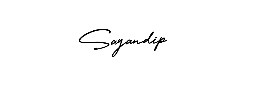 AmerikaSignatureDemo-Regular is a professional signature style that is perfect for those who want to add a touch of class to their signature. It is also a great choice for those who want to make their signature more unique. Get Sayandip  name to fancy signature for free. Sayandip  signature style 3 images and pictures png