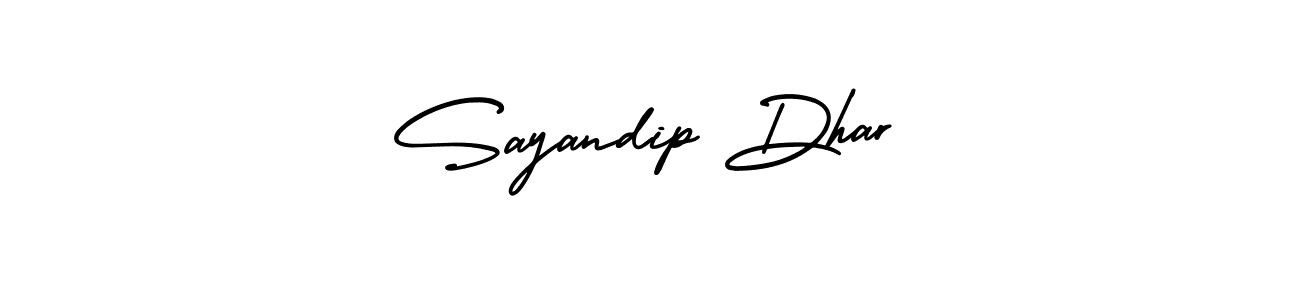How to Draw Sayandip Dhar signature style? AmerikaSignatureDemo-Regular is a latest design signature styles for name Sayandip Dhar. Sayandip Dhar signature style 3 images and pictures png
