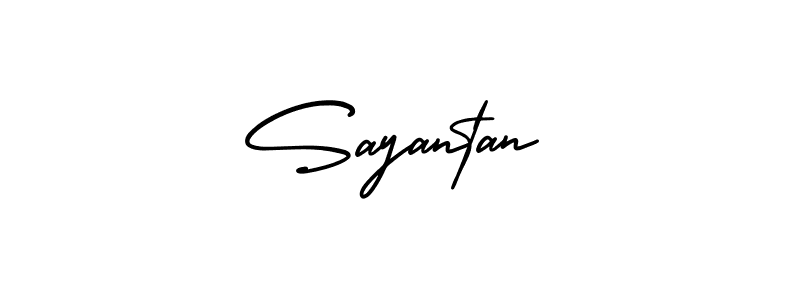 Also we have Sayantan name is the best signature style. Create professional handwritten signature collection using AmerikaSignatureDemo-Regular autograph style. Sayantan signature style 3 images and pictures png