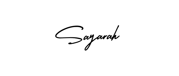 How to Draw Sayarah signature style? AmerikaSignatureDemo-Regular is a latest design signature styles for name Sayarah. Sayarah signature style 3 images and pictures png