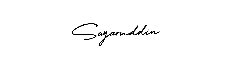 Best and Professional Signature Style for Sayaruddin. AmerikaSignatureDemo-Regular Best Signature Style Collection. Sayaruddin signature style 3 images and pictures png