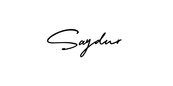 How to make Saydur signature? AmerikaSignatureDemo-Regular is a professional autograph style. Create handwritten signature for Saydur name. Saydur signature style 3 images and pictures png