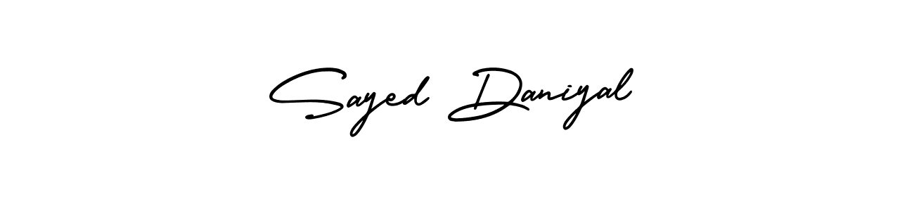 See photos of Sayed Daniyal official signature by Spectra . Check more albums & portfolios. Read reviews & check more about AmerikaSignatureDemo-Regular font. Sayed Daniyal signature style 3 images and pictures png