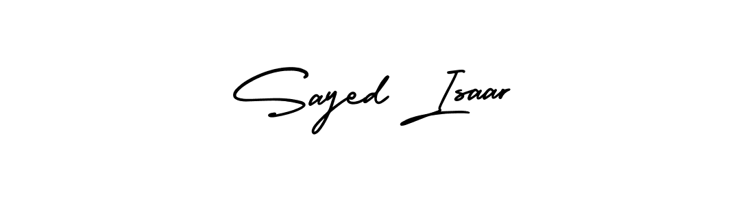 This is the best signature style for the Sayed Isaar name. Also you like these signature font (AmerikaSignatureDemo-Regular). Mix name signature. Sayed Isaar signature style 3 images and pictures png