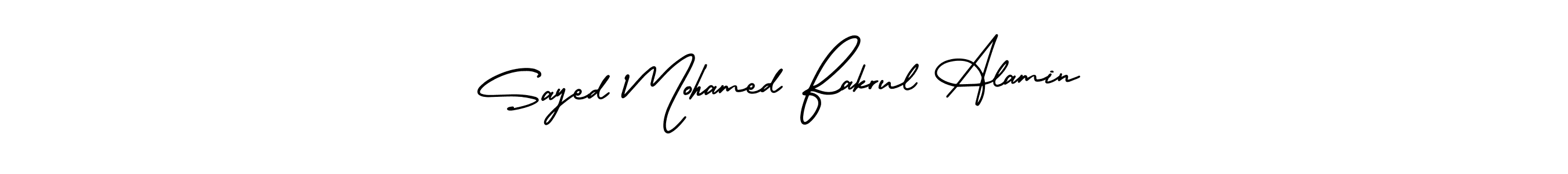 Also You can easily find your signature by using the search form. We will create Sayed Mohamed Fakrul Alamin name handwritten signature images for you free of cost using AmerikaSignatureDemo-Regular sign style. Sayed Mohamed Fakrul Alamin signature style 3 images and pictures png