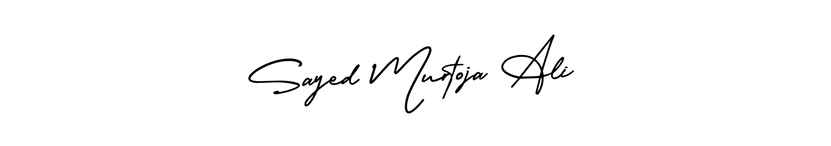 See photos of Sayed Murtoja Ali official signature by Spectra . Check more albums & portfolios. Read reviews & check more about AmerikaSignatureDemo-Regular font. Sayed Murtoja Ali signature style 3 images and pictures png