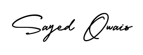 Best and Professional Signature Style for Sayed Owais. AmerikaSignatureDemo-Regular Best Signature Style Collection. Sayed Owais signature style 3 images and pictures png
