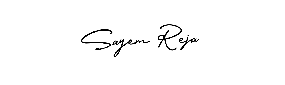 Here are the top 10 professional signature styles for the name Sayem Reja. These are the best autograph styles you can use for your name. Sayem Reja signature style 3 images and pictures png