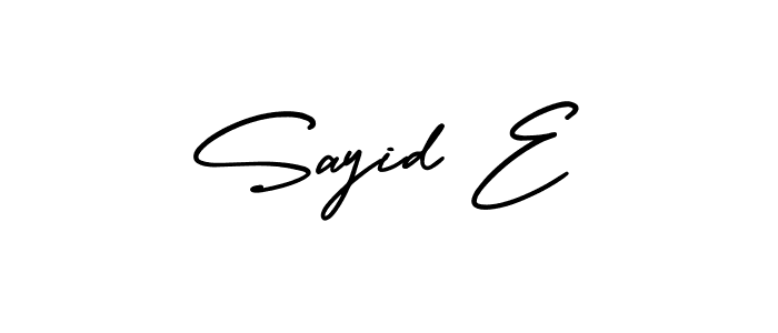 Here are the top 10 professional signature styles for the name Sayid E. These are the best autograph styles you can use for your name. Sayid E signature style 3 images and pictures png