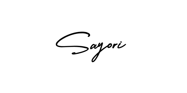 You should practise on your own different ways (AmerikaSignatureDemo-Regular) to write your name (Sayori) in signature. don't let someone else do it for you. Sayori signature style 3 images and pictures png