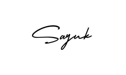 Best and Professional Signature Style for Sayuk. AmerikaSignatureDemo-Regular Best Signature Style Collection. Sayuk signature style 3 images and pictures png