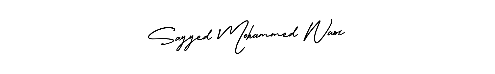 Best and Professional Signature Style for Sayyed Mohammed Wasi. AmerikaSignatureDemo-Regular Best Signature Style Collection. Sayyed Mohammed Wasi signature style 3 images and pictures png