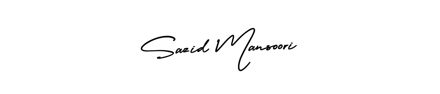 Check out images of Autograph of Sazid Mansoori name. Actor Sazid Mansoori Signature Style. AmerikaSignatureDemo-Regular is a professional sign style online. Sazid Mansoori signature style 3 images and pictures png