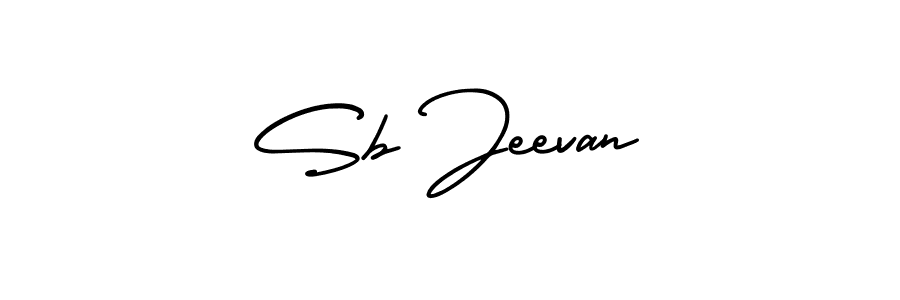 Also we have Sb Jeevan name is the best signature style. Create professional handwritten signature collection using AmerikaSignatureDemo-Regular autograph style. Sb Jeevan signature style 3 images and pictures png