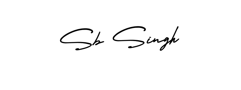 This is the best signature style for the Sb Singh name. Also you like these signature font (AmerikaSignatureDemo-Regular). Mix name signature. Sb Singh signature style 3 images and pictures png