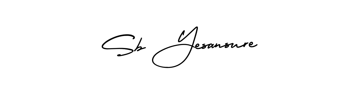 Once you've used our free online signature maker to create your best signature AmerikaSignatureDemo-Regular style, it's time to enjoy all of the benefits that Sb Yesansure name signing documents. Sb Yesansure signature style 3 images and pictures png