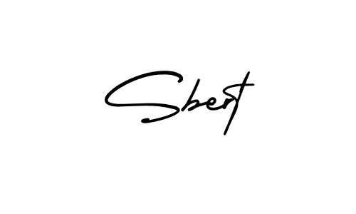 This is the best signature style for the Sbert name. Also you like these signature font (AmerikaSignatureDemo-Regular). Mix name signature. Sbert signature style 3 images and pictures png