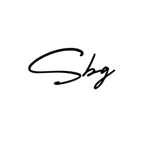 You should practise on your own different ways (AmerikaSignatureDemo-Regular) to write your name (Sbg) in signature. don't let someone else do it for you. Sbg signature style 3 images and pictures png