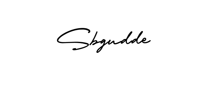 Design your own signature with our free online signature maker. With this signature software, you can create a handwritten (AmerikaSignatureDemo-Regular) signature for name Sbgudde. Sbgudde signature style 3 images and pictures png