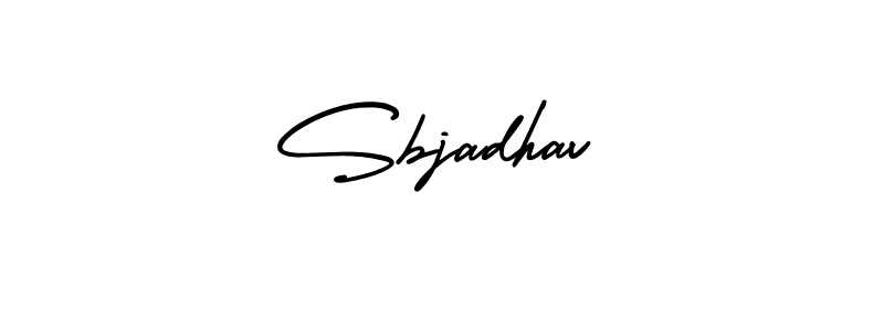 Design your own signature with our free online signature maker. With this signature software, you can create a handwritten (AmerikaSignatureDemo-Regular) signature for name Sbjadhav. Sbjadhav signature style 3 images and pictures png