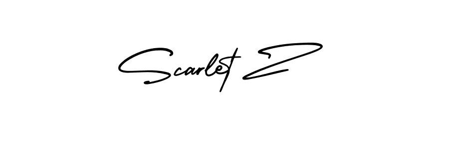 This is the best signature style for the Scarlet Z name. Also you like these signature font (AmerikaSignatureDemo-Regular). Mix name signature. Scarlet Z signature style 3 images and pictures png