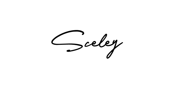 Also we have Sceley name is the best signature style. Create professional handwritten signature collection using AmerikaSignatureDemo-Regular autograph style. Sceley signature style 3 images and pictures png