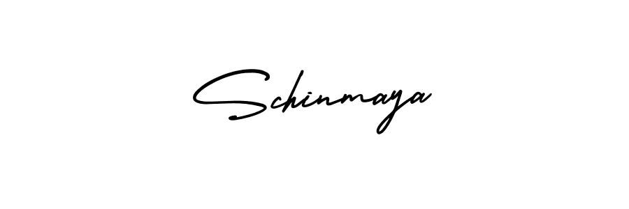 Design your own signature with our free online signature maker. With this signature software, you can create a handwritten (AmerikaSignatureDemo-Regular) signature for name Schinmaya. Schinmaya signature style 3 images and pictures png