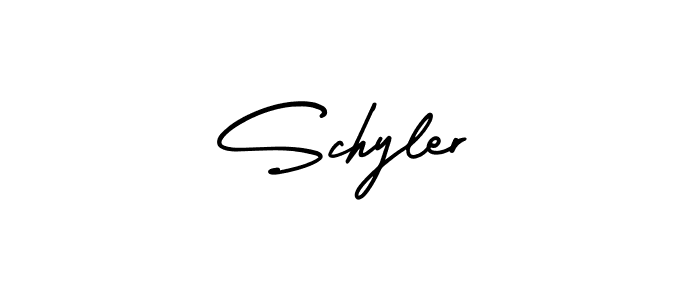 if you are searching for the best signature style for your name Schyler. so please give up your signature search. here we have designed multiple signature styles  using AmerikaSignatureDemo-Regular. Schyler signature style 3 images and pictures png