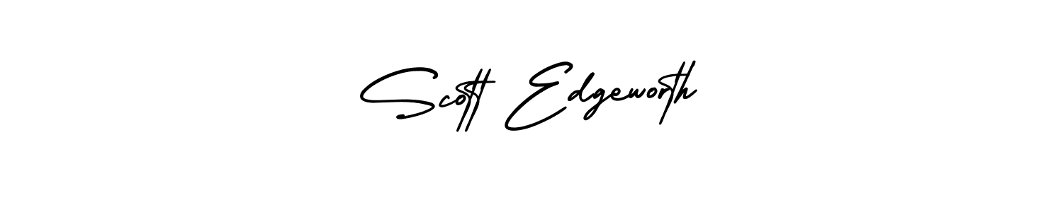 Design your own signature with our free online signature maker. With this signature software, you can create a handwritten (AmerikaSignatureDemo-Regular) signature for name Scott Edgeworth. Scott Edgeworth signature style 3 images and pictures png