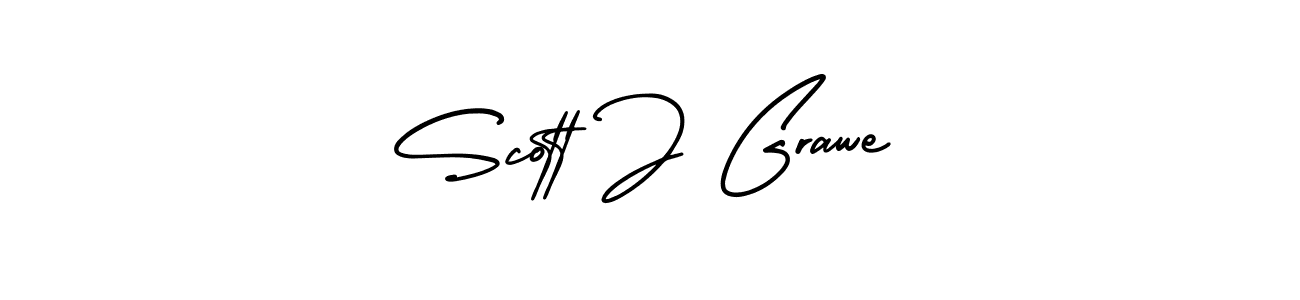 Similarly AmerikaSignatureDemo-Regular is the best handwritten signature design. Signature creator online .You can use it as an online autograph creator for name Scott J Grawe. Scott J Grawe signature style 3 images and pictures png