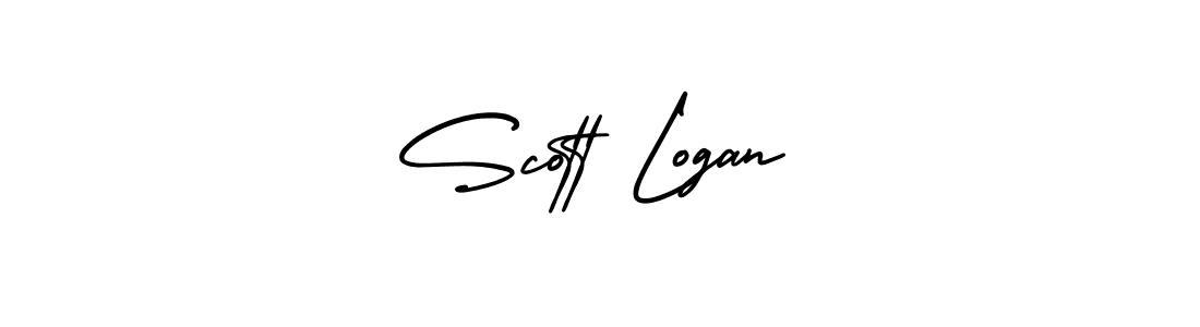 Best and Professional Signature Style for Scott Logan. AmerikaSignatureDemo-Regular Best Signature Style Collection. Scott Logan signature style 3 images and pictures png