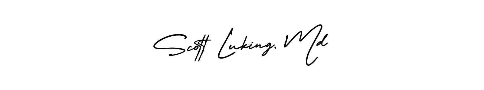 Check out images of Autograph of Scott Luking, Md name. Actor Scott Luking, Md Signature Style. AmerikaSignatureDemo-Regular is a professional sign style online. Scott Luking, Md signature style 3 images and pictures png