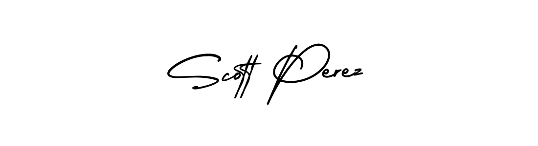 How to Draw Scott Perez signature style? AmerikaSignatureDemo-Regular is a latest design signature styles for name Scott Perez. Scott Perez signature style 3 images and pictures png