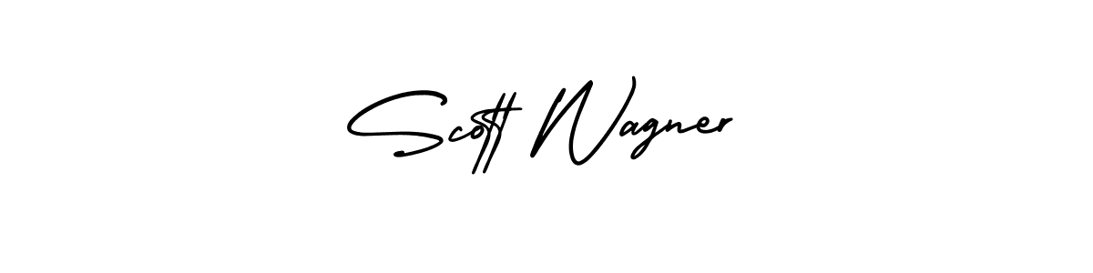 Use a signature maker to create a handwritten signature online. With this signature software, you can design (AmerikaSignatureDemo-Regular) your own signature for name Scott Wagner. Scott Wagner signature style 3 images and pictures png