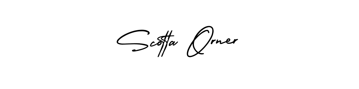 Make a short Scotta Orner signature style. Manage your documents anywhere anytime using AmerikaSignatureDemo-Regular. Create and add eSignatures, submit forms, share and send files easily. Scotta Orner signature style 3 images and pictures png