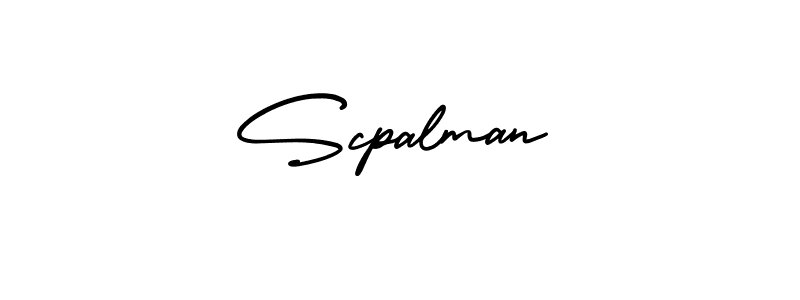 if you are searching for the best signature style for your name Scpalman. so please give up your signature search. here we have designed multiple signature styles  using AmerikaSignatureDemo-Regular. Scpalman signature style 3 images and pictures png