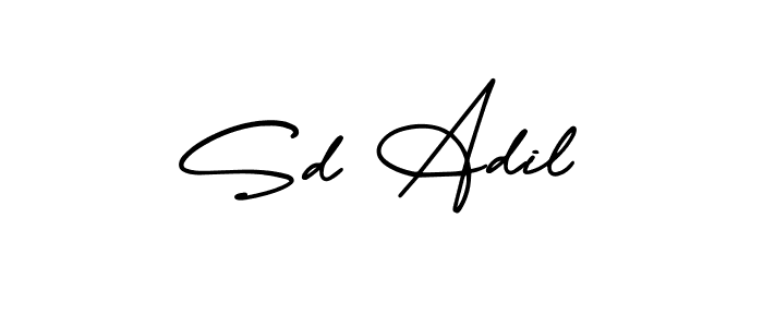 AmerikaSignatureDemo-Regular is a professional signature style that is perfect for those who want to add a touch of class to their signature. It is also a great choice for those who want to make their signature more unique. Get Sd Adil name to fancy signature for free. Sd Adil signature style 3 images and pictures png