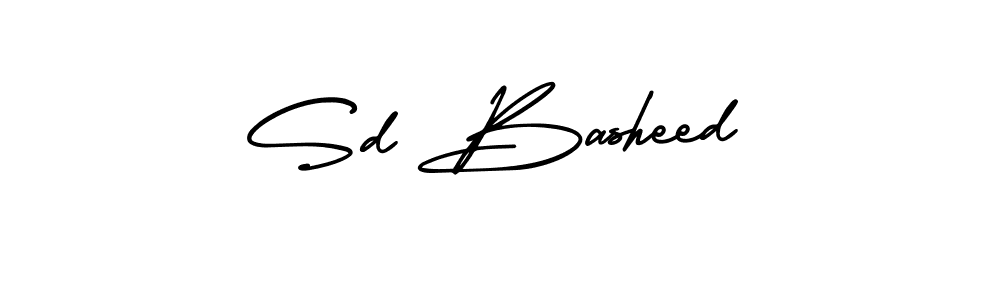 AmerikaSignatureDemo-Regular is a professional signature style that is perfect for those who want to add a touch of class to their signature. It is also a great choice for those who want to make their signature more unique. Get Sd Basheed name to fancy signature for free. Sd Basheed signature style 3 images and pictures png